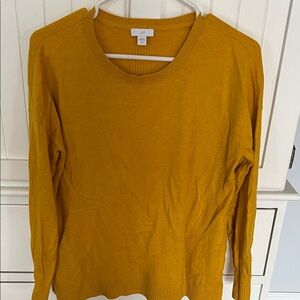 J. Jill Golden Yellow Women's Sweater size M Petite